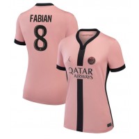 Paris Saint-Germain Fabian Ruiz #8 Tredjetrøje Dame 2024-25 Kortærmet